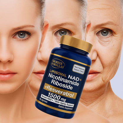 MORFER FORMULAS NAD+ CON RESVERATROL 1,500mg 120 caps