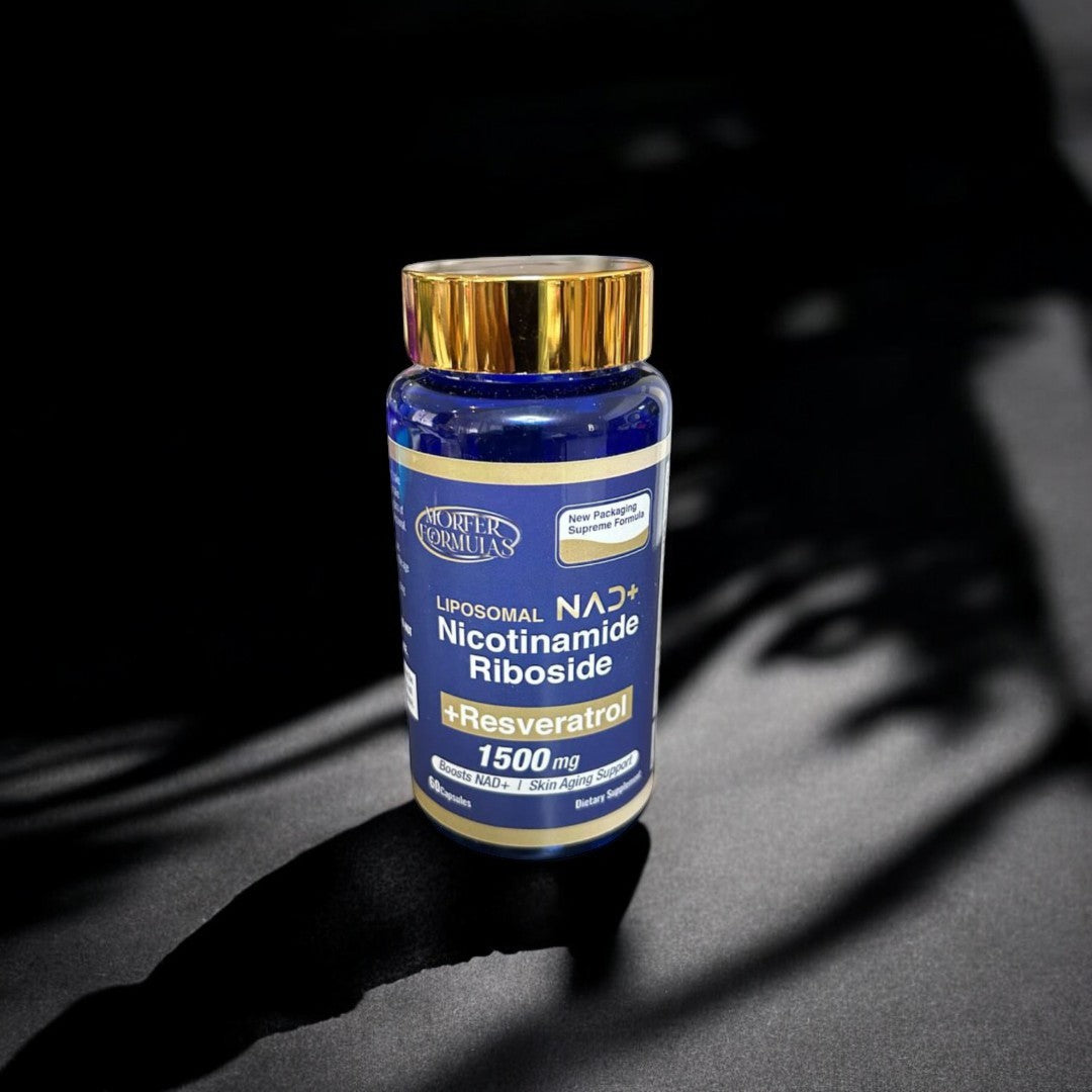 MORFER FORMULAS NAD+ CON RESVERATROL 1,500mg 60 caps